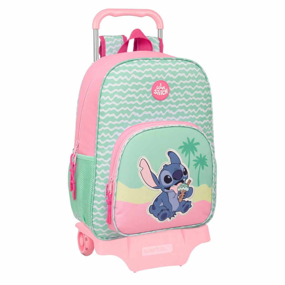 Ghiozdan Lilo & Stitch Ice cream Roz 33 x 42 x 14 cm