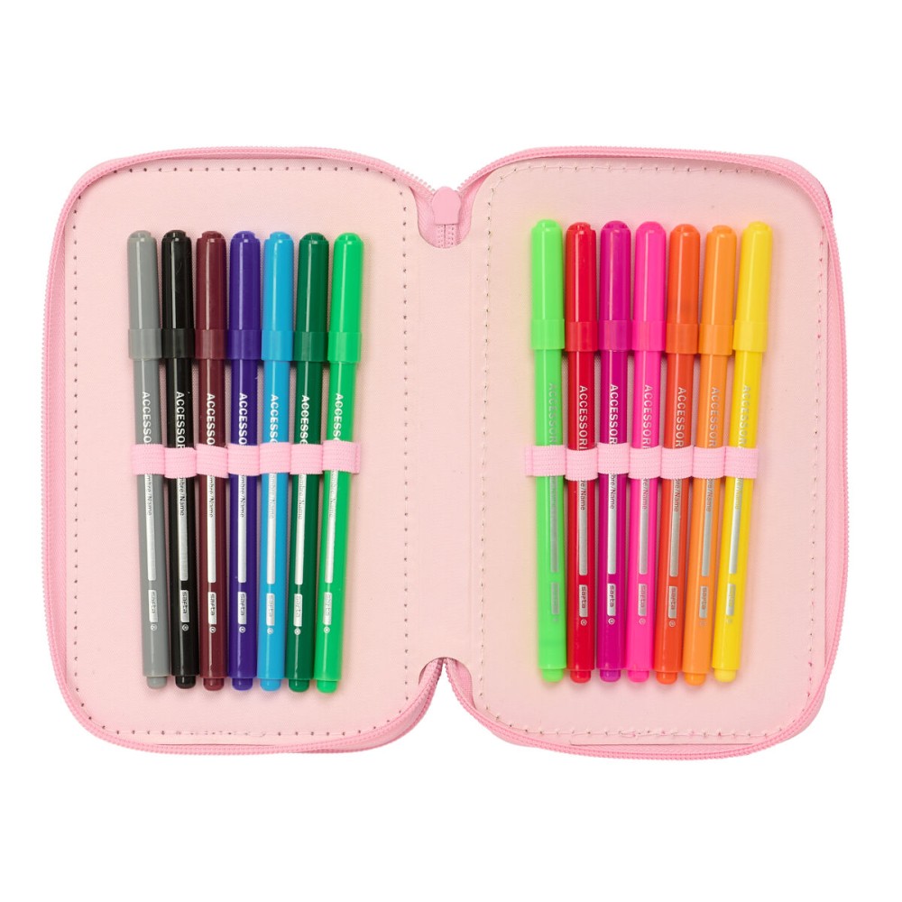 Penar Triplu Lilo & Stitch Ice cream Roz 12,5 x 19,5 x 5,5 cm 37 Piese