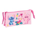 Geantă Universală Lilo & Stitch Chill Roz Mentă 22 x 12 x 3 cm