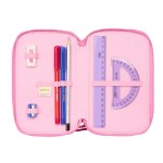 Penar Triplu Lilo & Stitch Chill Roz Mentă 12,5 x 19,5 x 5,5 cm 37 Piese