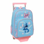 Ghiozdan Lilo & Stitch Happy Albastru celest 26 x 11 x 67 cm 26 x 34 x 11 cm