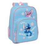 Ghiozdan Lilo & Stitch Happy Albastru celest 26 x 34 x 11 cm