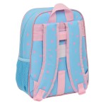 Ghiozdan Lilo & Stitch Happy Albastru celest 26 x 34 x 11 cm