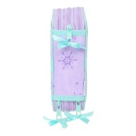 Penar Triplu Frozen Spirit Liliachiu 12,5 x 19,5 x 5,5 cm 37 Piese