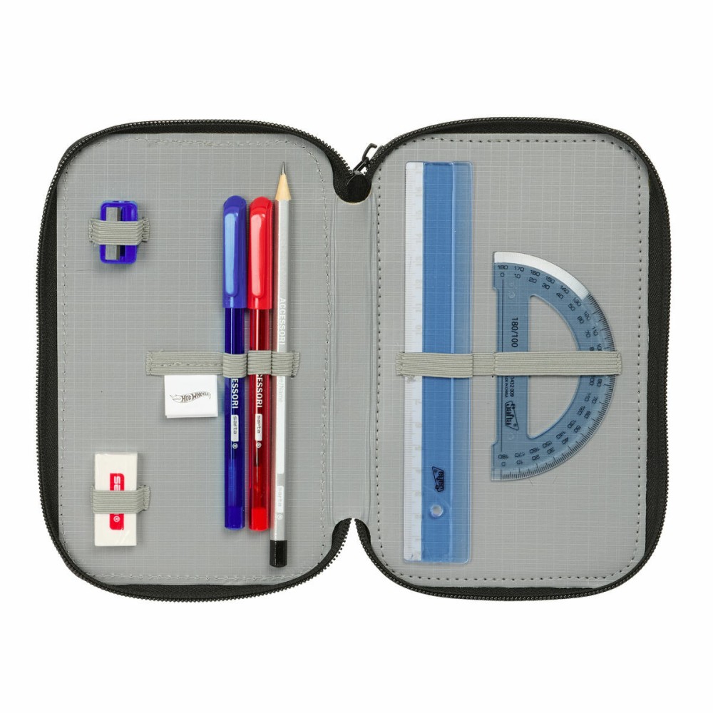 Geantă Universală Hot Wheels Multicolor 12,5 x 19,5 x 5,5 cm 37 Piese