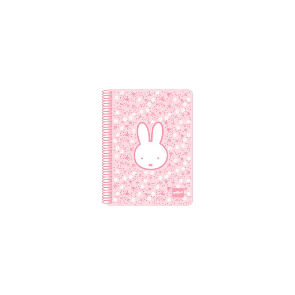 Notebook Miffy Flores A5 80 Frunze