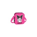 Geantă Bandulieră Kuromi Negru Fucsia 16 x 18 x 4 cm