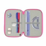 Penar Triplu Kuromi Negru Fucsia 12,5 x 19,5 x 5,5 cm 37 Piese