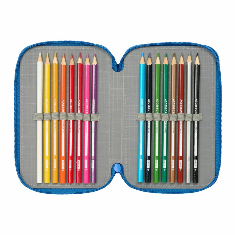 Geantă Universală Superman Albastru 12,5 x 19,5 x 5,5 cm 37 Piese