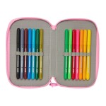 Geantă Universală BlackFit8 Smile Albastru Roz 12,5 x 19,5 x 5,5 cm 37 Piese