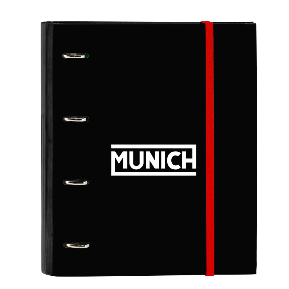 Biblioraft Munich Vulcan Negru 27 x 32 x 3.5 cm