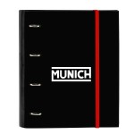 Biblioraft Munich Vulcan Negru 27 x 32 x 3.5 cm