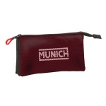 Penar triplu Munich Vulcan Negru 22 x 12 x 3 cm