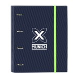 Biblioraft Munich Blue indigo Albastru 27 x 32 x 3.5 cm