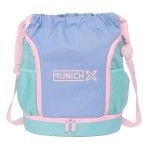 Geantă Rucsac cu Bretele Munich Mellow Albastru Roz Celeste 35 x 40 x 1 cm