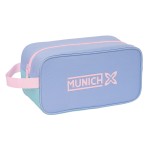 Geantă pentru Încălțăminte de Voiaj Munich Mellow Albastru Roz Celeste 29 x 15 x 14 cm