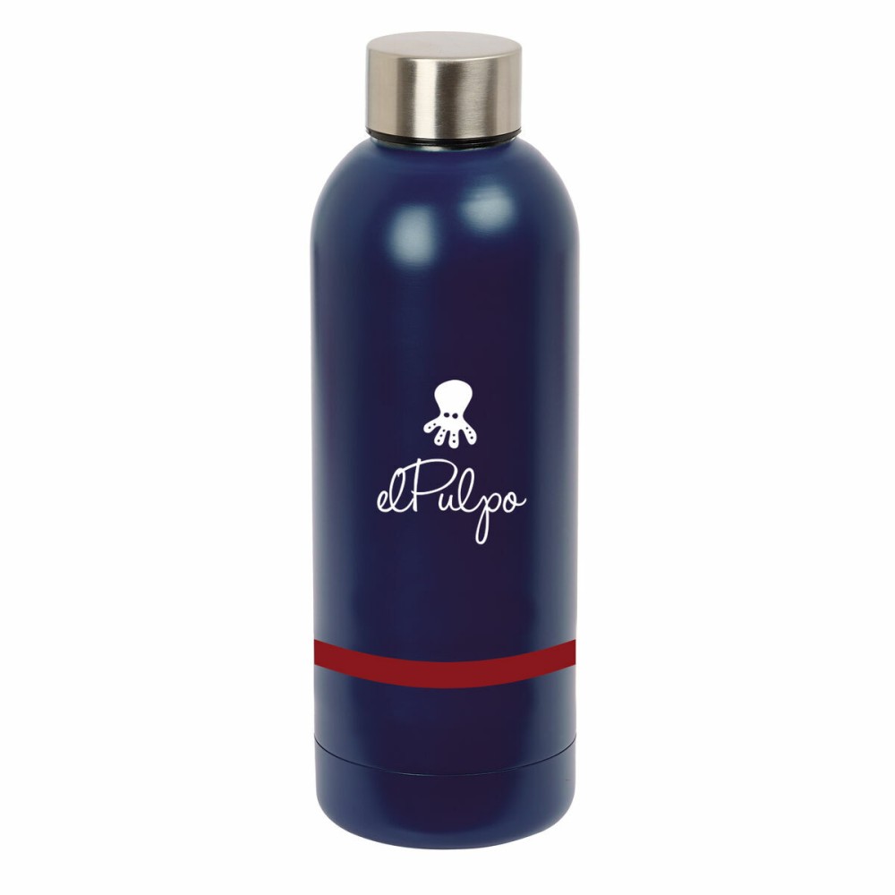 Sticla Termoizolantă El Pulpo Bleumarin Oțel inoxidabil 500 ml