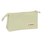 Penar triplu El Ganso Beige Bej 22 x 12 x 3 cm