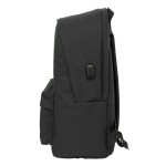 Ghiozdan El Ganso +usb el ganso basics Negru 31 x 44 x 18 cm