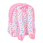 Rucsac pentru plajă Minnie Mouse Multicolor Roz 30,5 x 24 x 18 cm Infantil