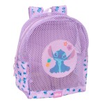 Rucsac pentru plajă Lilo & Stitch Liliachiu 30,5 x 24 x 18 cm Infantil