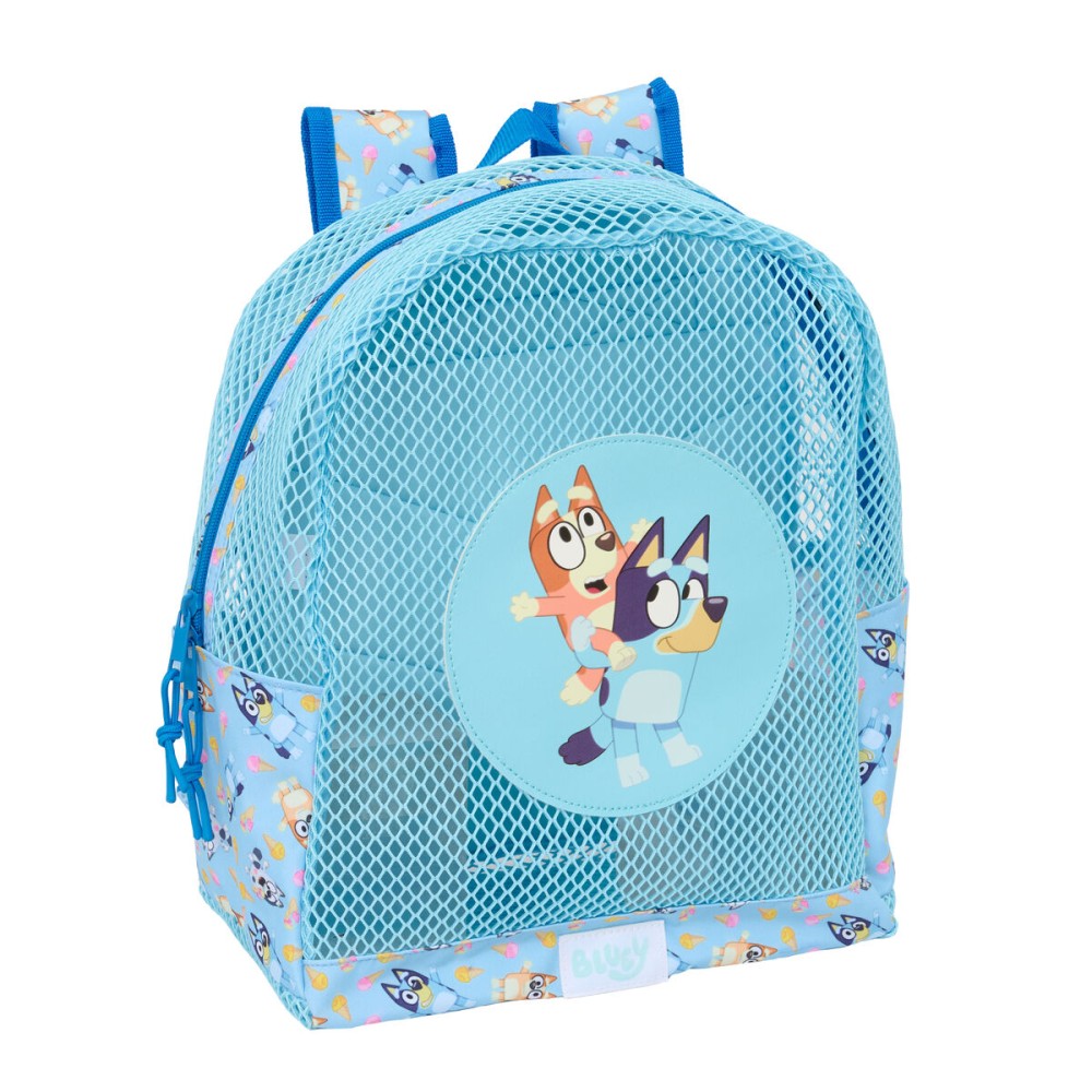 Rucsac pentru plajă Bluey Albastru 30,5 x 24 x 18 cm