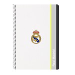 Notebook Real Madrid C.F. Alb A4 80 Frunze