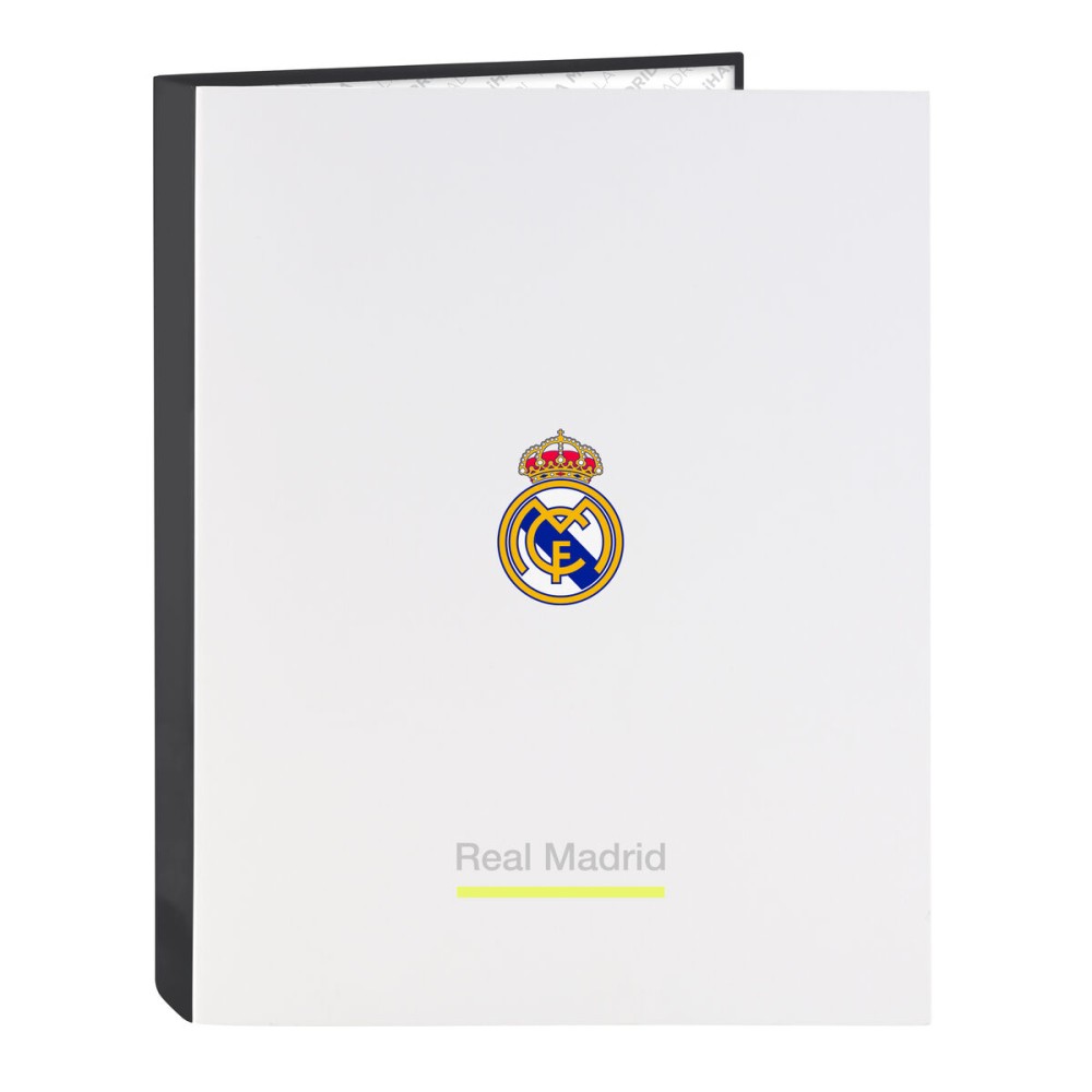 Biblioraft Real Madrid C.F. Alb A4 26.5 x 33 x 4 cm