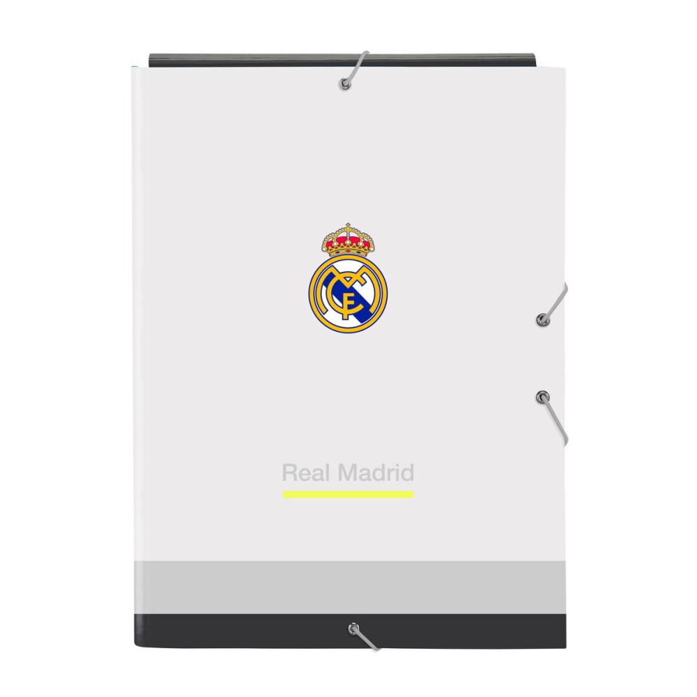 Biblioraft Real Madrid C.F. Alb A4 26 x 33.5 x 2.5 cm