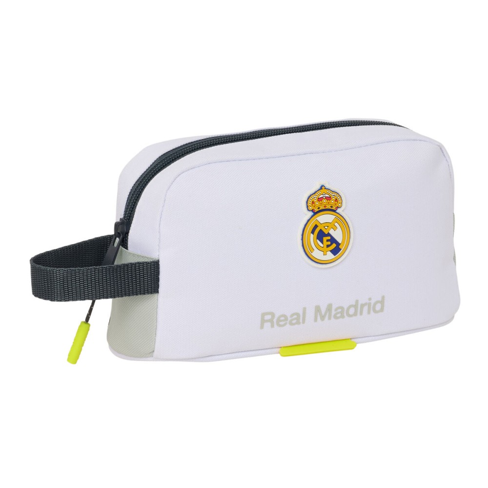 Geantă Termoizolantă pentru Gustări Real Madrid C.F. Alb 21,5 x 12 x 6,5 cm