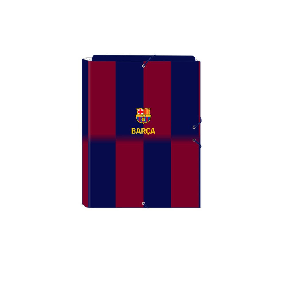 Biblioraft F.C. Barcelona Albastru Castaniu A4 26 x 33.5 x 2.5 cm