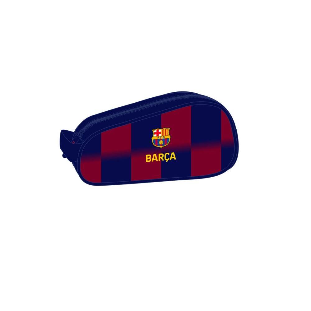 Geantă pentru Încălțăminte de Voiaj F.C. Barcelona Albastru Castaniu 34 x 15 x 18 cm