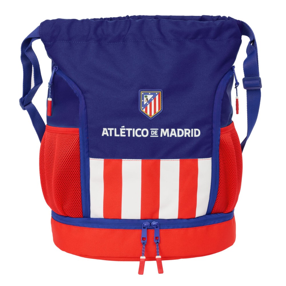 Geantă Rucsac cu Bretele Atlético Madrid Albastru Alb Roșu 35 x 40 x 1 cm