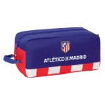 Geantă pentru Încălțăminte de Voiaj Atlético Madrid Albastru Alb Roșu 34 x 15 x 18 cm