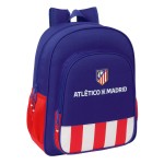 Ghiozdan Atlético Madrid Albastru Alb Roșu 32 x 38 x 12 cm