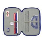 Penar Triplu Atlético Madrid Albastru Alb Roșu 12,5 x 19,5 x 5,5 cm 37 Piese