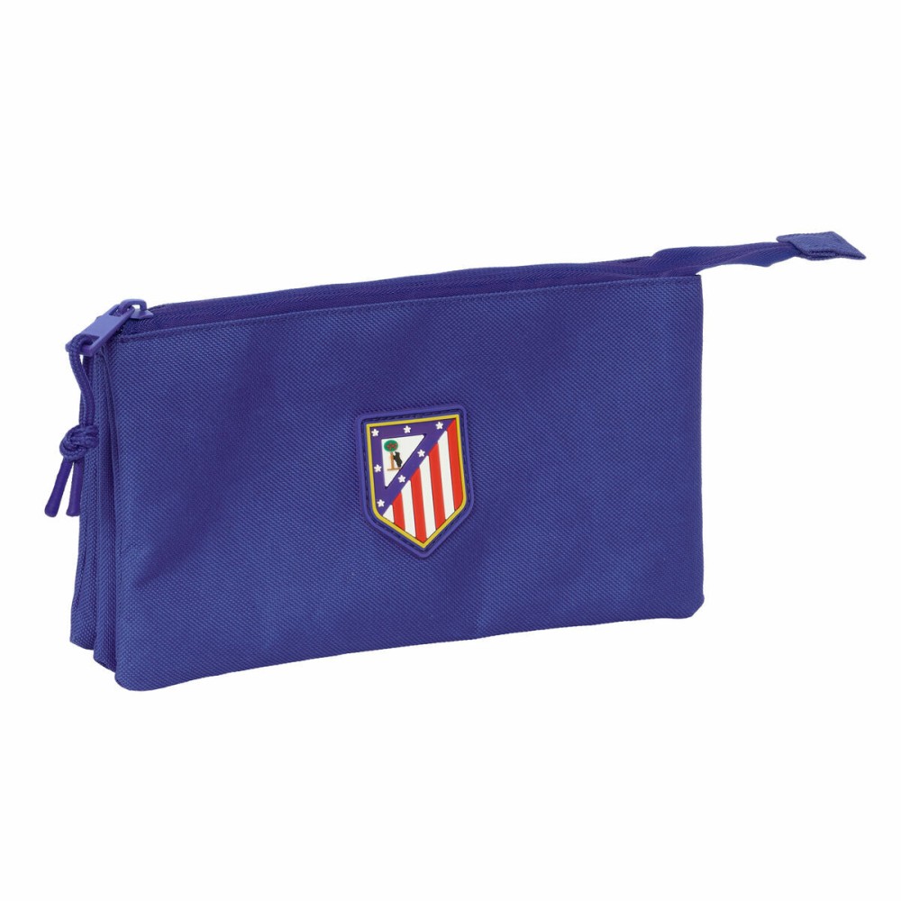 Penar triplu Atlético Madrid Albastru închis 22 x 12 x 3 cm