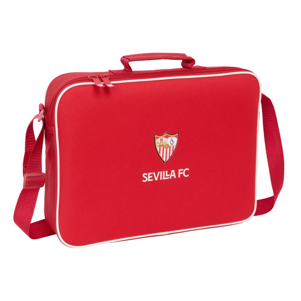 ghiozdan de școală Sevilla Fútbol Club Roșu 38 x 28 x 6 cm