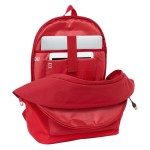 Rucsac pentru Laptop și Tabletă cu Ieșire USB Sevilla Fútbol Club Roșu