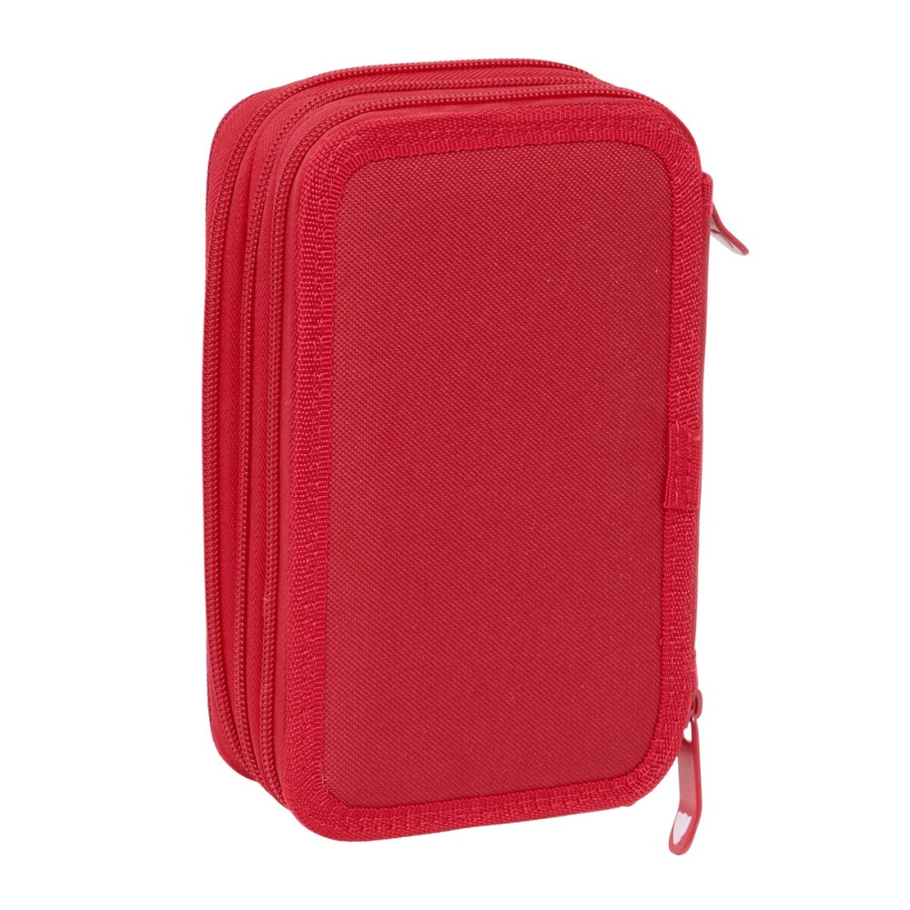 Penar Triplu Sevilla Fútbol Club Roșu 12,5 x 19,5 x 5,5 cm 37 Piese