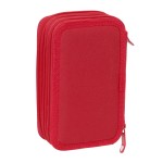 Penar Triplu Sevilla Fútbol Club Roșu 12,5 x 19,5 x 5,5 cm 37 Piese