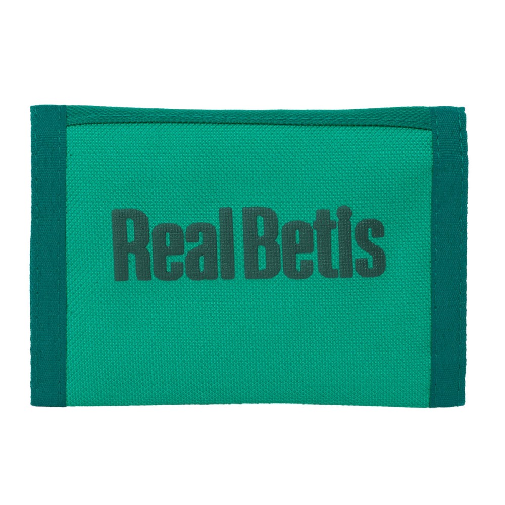 Portmoneu Real Betis Balompié Verde Verde Turcoaz 12,5 x 9,5 x 1 cm