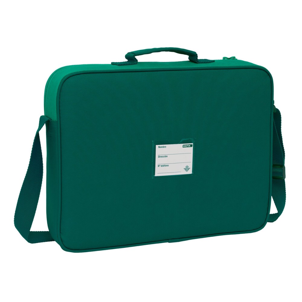 ghiozdan de școală Real Betis Balompié Verde Verde deschis 38 x 28 x 6 cm