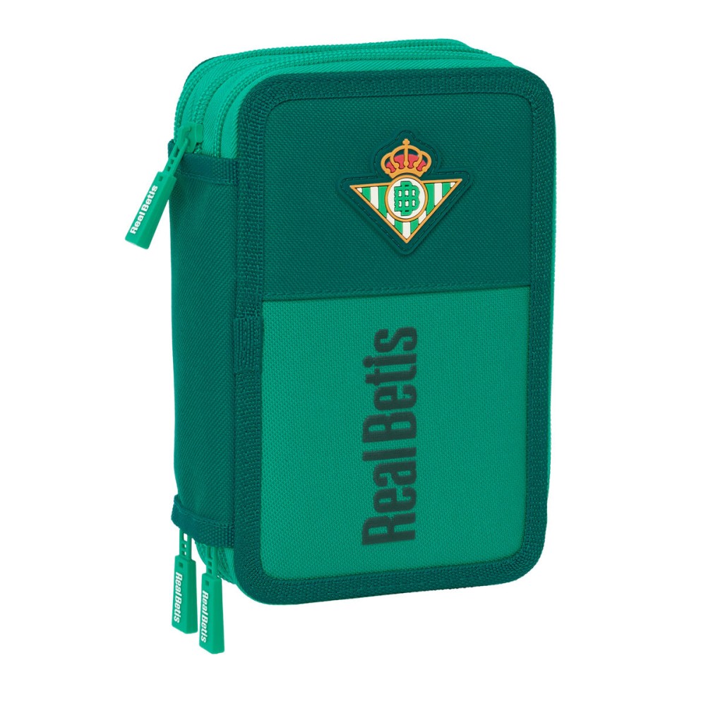 Penar Triplu Real Betis Balompié Acvamarin 12,5 x 19,5 x 5,5 cm 37 Piese