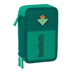 Penar Triplu Real Betis Balompié Acvamarin 12,5 x 19,5 x 5,5 cm 37 Piese