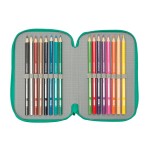 Penar Triplu Real Betis Balompié Acvamarin 12,5 x 19,5 x 5,5 cm 37 Piese