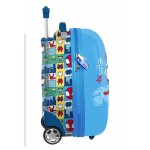 Trolley de Cabină Stitch RESCUE Albastru Roșu 28 x 43 x 23 cm