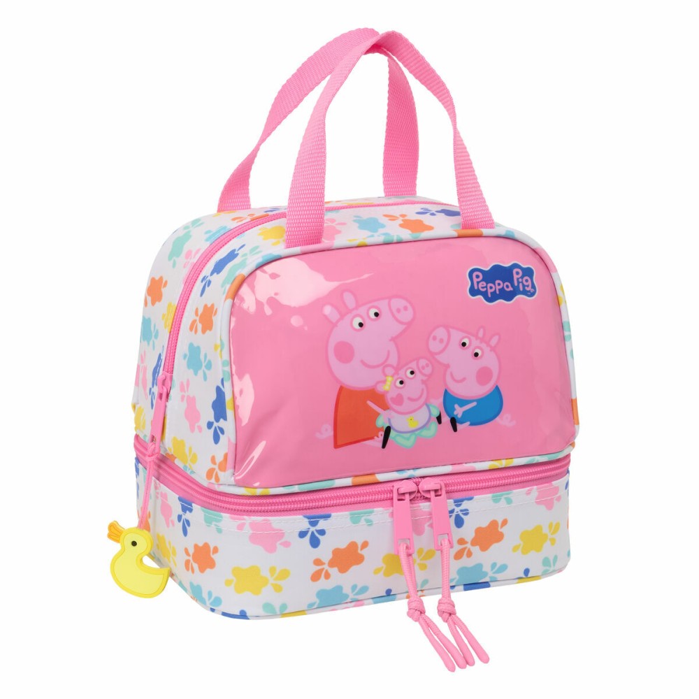 Geantă Termoizolantă pentru Gustări Peppa Pig Baby pig Multicolor 20 x 20 x 15 cm