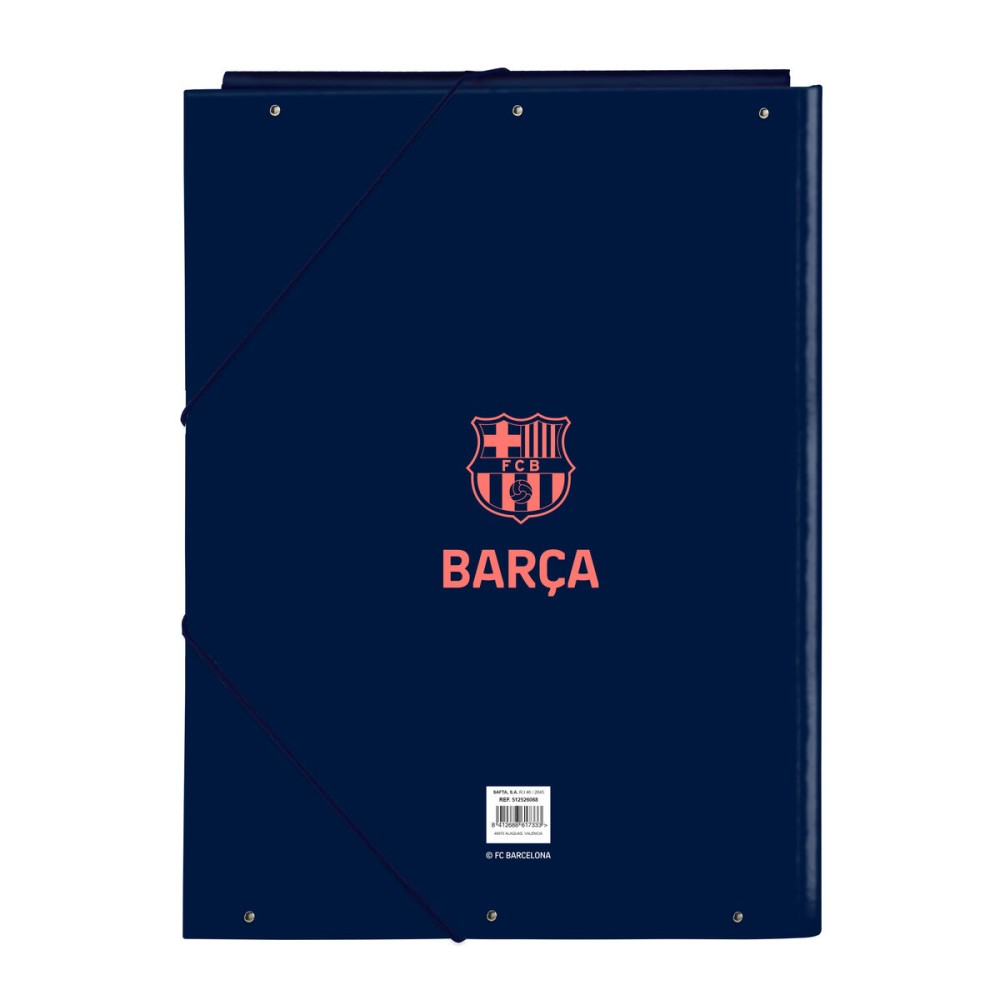 Biblioraft F.C. Barcelona Bleumarin A4 26 x 33.5 x 2.5 cm
