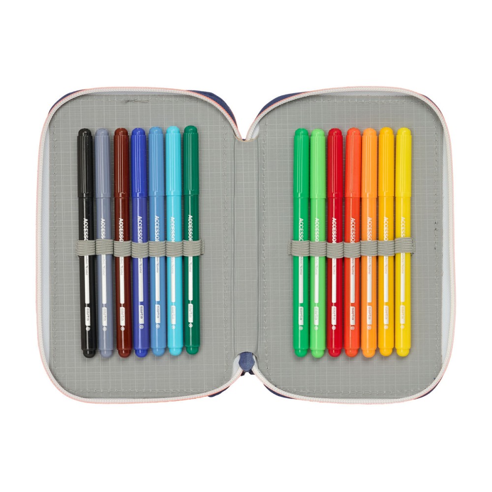 Geantă Universală F.C. Barcelona Bleumarin 12.5 x 19.5 x 4 cm 29 Piese